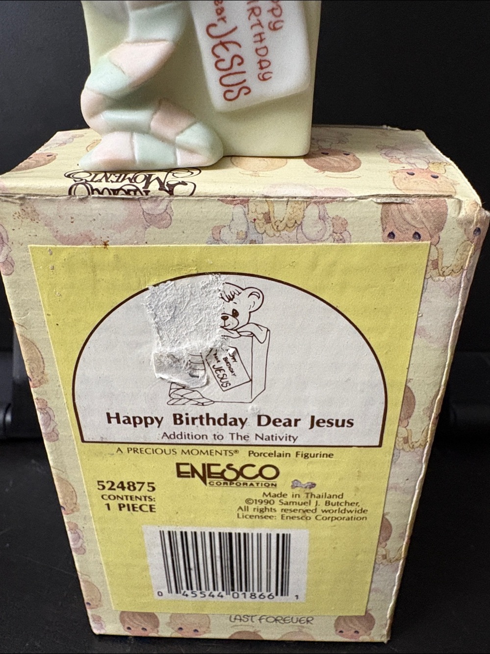 Precious moments figure.: HAPPY BIRTHDAY, DEAR JESUS - Picture 4 of 4